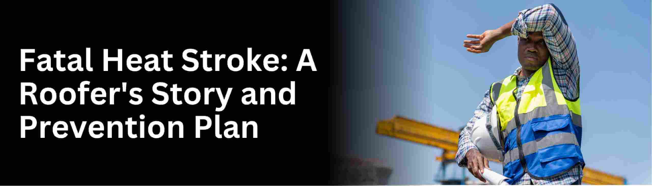 Learn about the story of fatal heat stress workers story at site