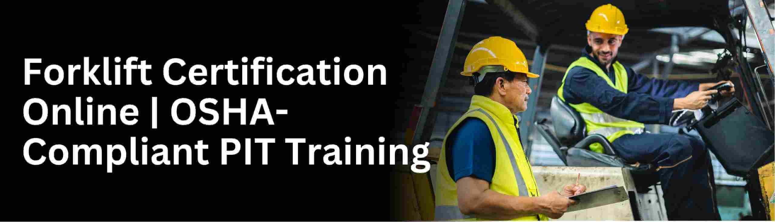 Learn about powered industrial forklift training for construction sites and warehouses
