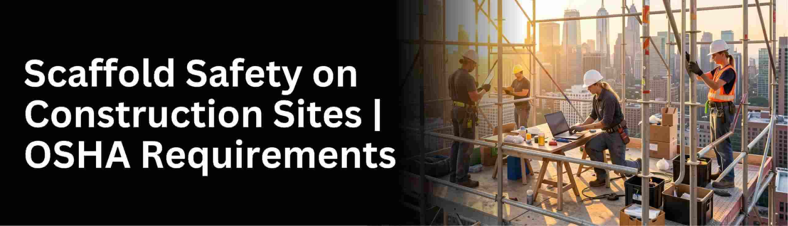 Learn about OSHA scaffold safety requirements on construction sites